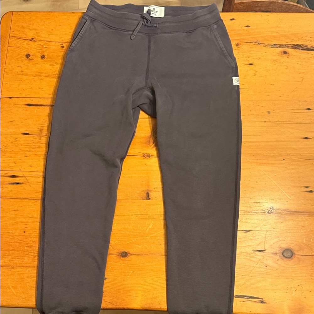 Reigning Champ gray slim sweatpants